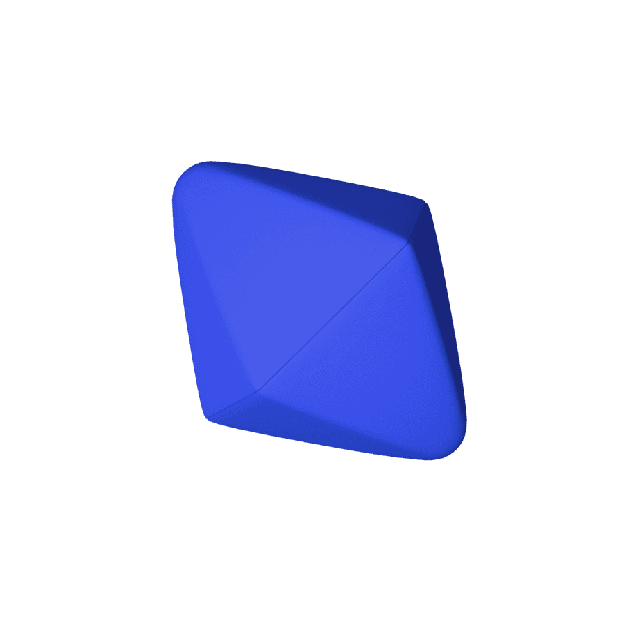 Blue figure